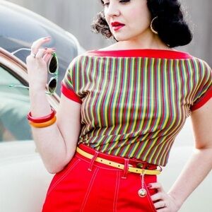 Freddie’s of Pinewood Striped Top